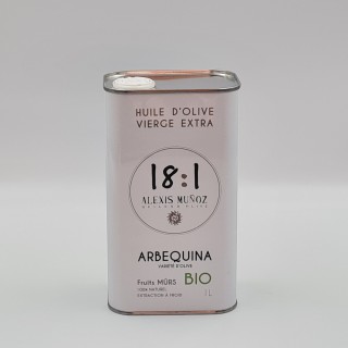 Huile d'olive BIO Arbequina 18:1