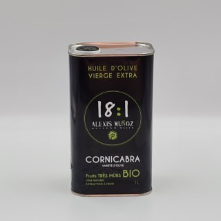 Huile d'olive BIO Cornicabra 18:1