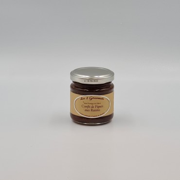 Confit pour fromage figue raisin