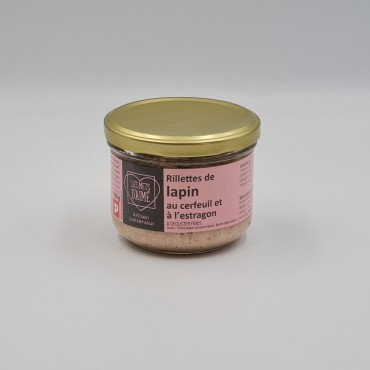 Rillettes de lapin au cerfeuil et estragon