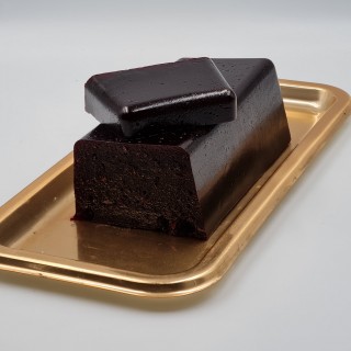 Pâte de fruits  cerises noires chocolat piment d'Espelette