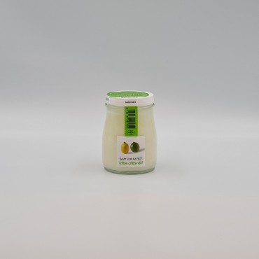 Yaourt à l'ancienne citron vert