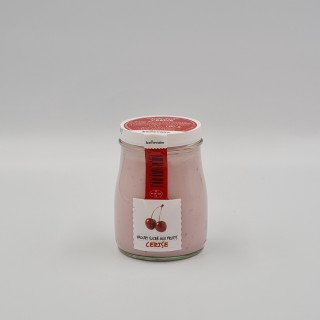 Yaourt à l'ancienne cerise