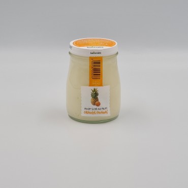Yaourt à l'ancienne Ananas Orange