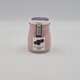 Yaourt à l'ancienne mûre