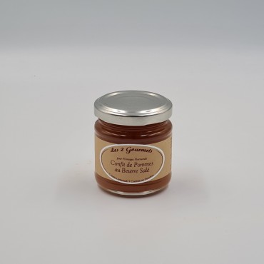 Confit pour fromages de pommes au beurre salé