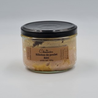 Rillettes de poulet rôti - 180 gr