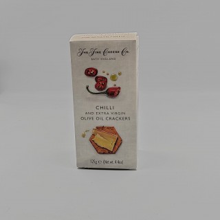 Crackers piment et huile vierge extra