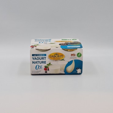 Yaourt nature 0% BIO