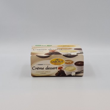 Crème dessert panachée