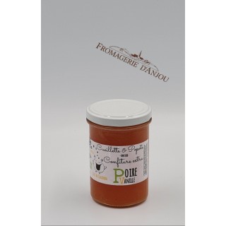 Confiture de poires vanille