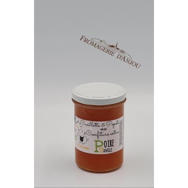 Confiture de poires vanille
